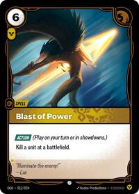 Blast of Power (012/024) [Origins: Proving Grounds] | Jack's On Queen