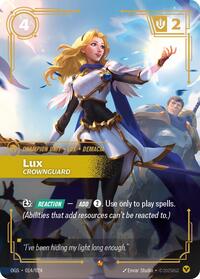 Lux - Crownguard (014/024) [Origins: Proving Grounds] | Jack's On Queen