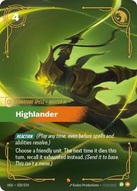 Highlander (020/024) [Origins: Proving Grounds] | Jack's On Queen