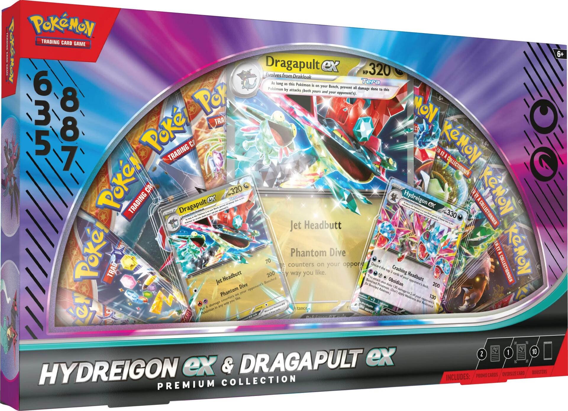 Hydreigon ex & Dragapult ex Premium Collection | Jack's On Queen