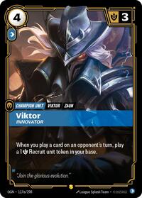 Viktor - Innovator (Alternate Art) (117a/298) [Origins] | Jack's On Queen
