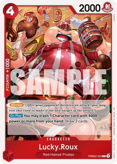 Lucky.Roux (PRB02-003) [Premium Booster -The Best- Vol. 2] | Jack's On Queen