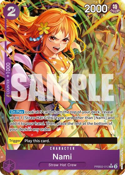Nami (Alternate Art) (PRB02-012) [Premium Booster -The Best- Vol. 2] | Jack's On Queen