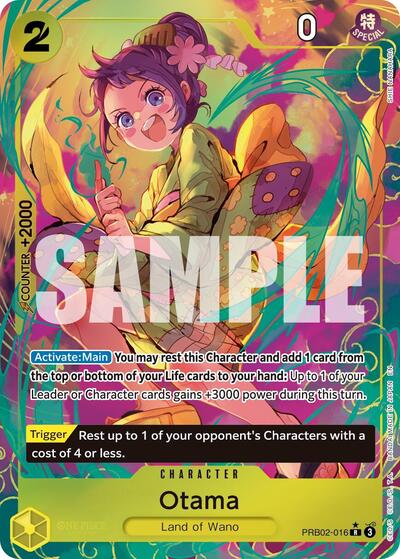 Otama (Alternate Art) (PRB02-016) [Premium Booster -The Best- Vol. 2] | Jack's On Queen