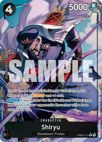 Shiryu (Alternate Art) (PRB02-015) [Premium Booster -The Best- Vol. 2] | Jack's On Queen