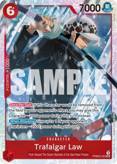 Trafalgar Law - PRB02-002 (PRB02-002) [Premium Booster -The Best- Vol. 2] | Jack's On Queen