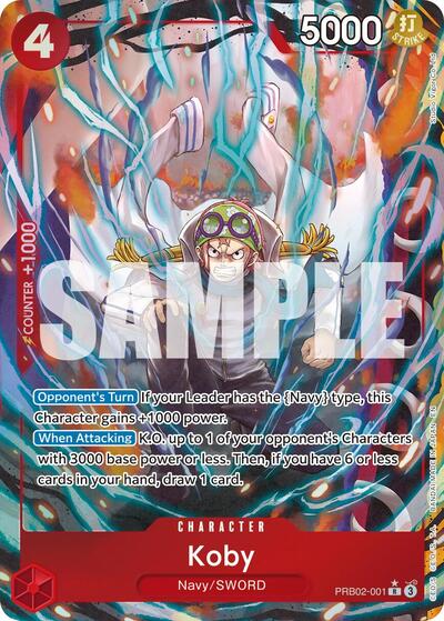 Koby (Alternate Art) (PRB02-001) [Premium Booster -The Best- Vol. 2] | Jack's On Queen