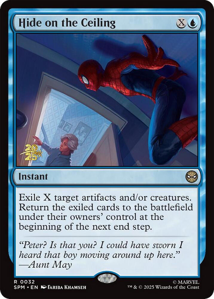 Hide on the Ceiling [Marvel's Spider-Man Prerelease Promos] | Jack's On Queen