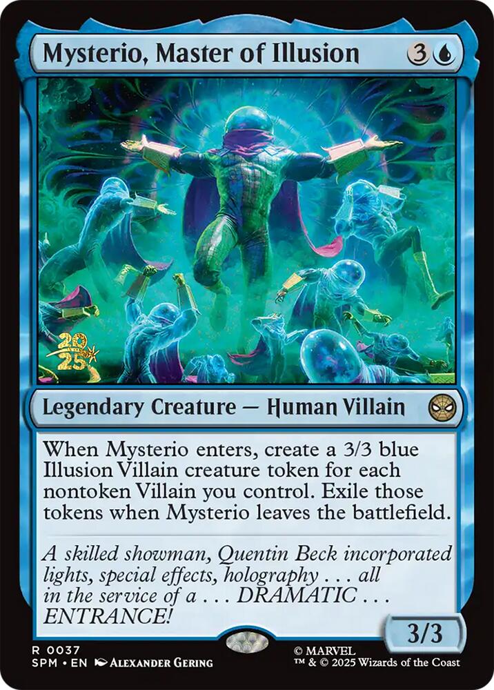 Mysterio, Master of Illusion [Marvel's Spider-Man Prerelease Promos] | Jack's On Queen