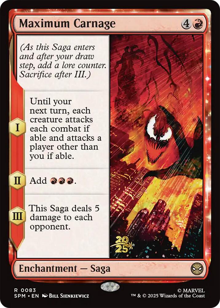 Maximum Carnage [Marvel's Spider-Man Prerelease Promos] | Jack's On Queen