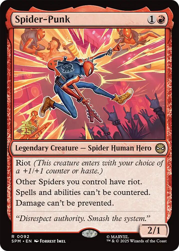 Spider-Punk [Marvel's Spider-Man Prerelease Promos] | Jack's On Queen