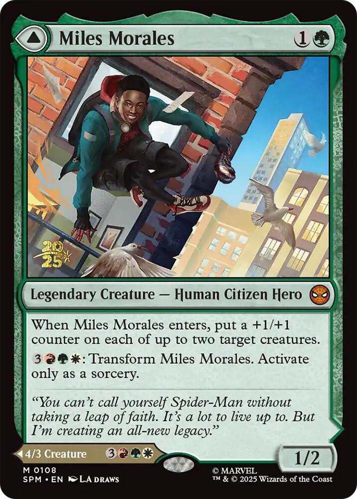 Miles Morales // Ultimate Spider-Man [Marvel's Spider-Man Prerelease Promos] | Jack's On Queen
