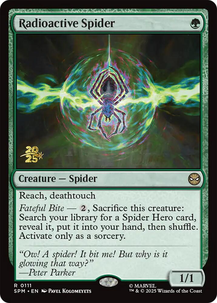 Radioactive Spider [Marvel's Spider-Man Prerelease Promos] | Jack's On Queen