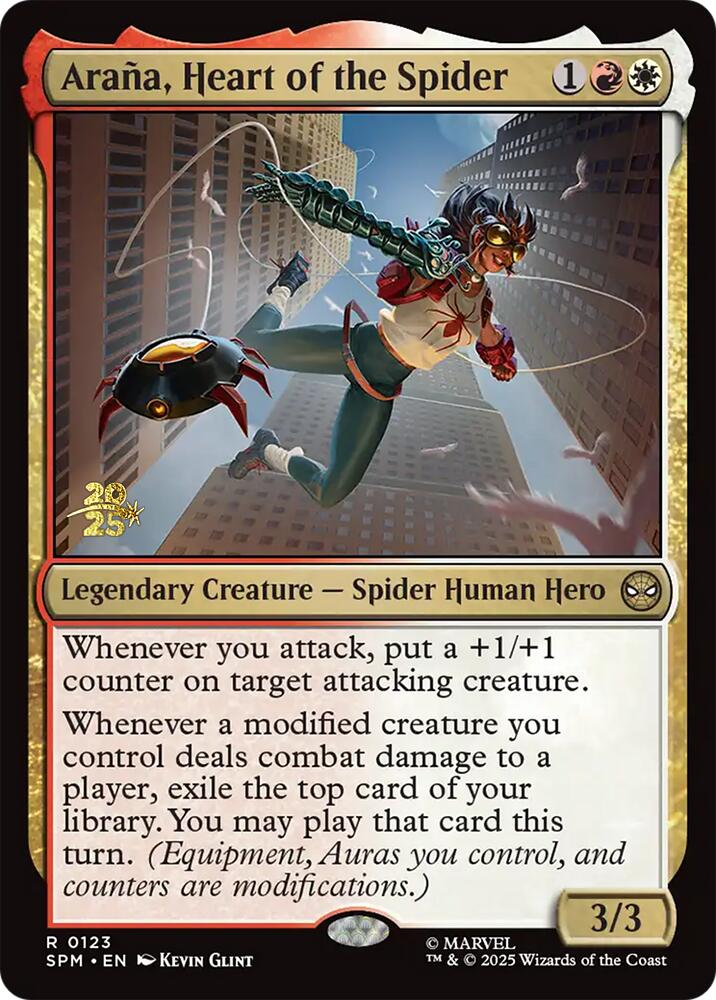 Arana, Heart of the Spider [Marvel's Spider-Man Prerelease Promos] | Jack's On Queen