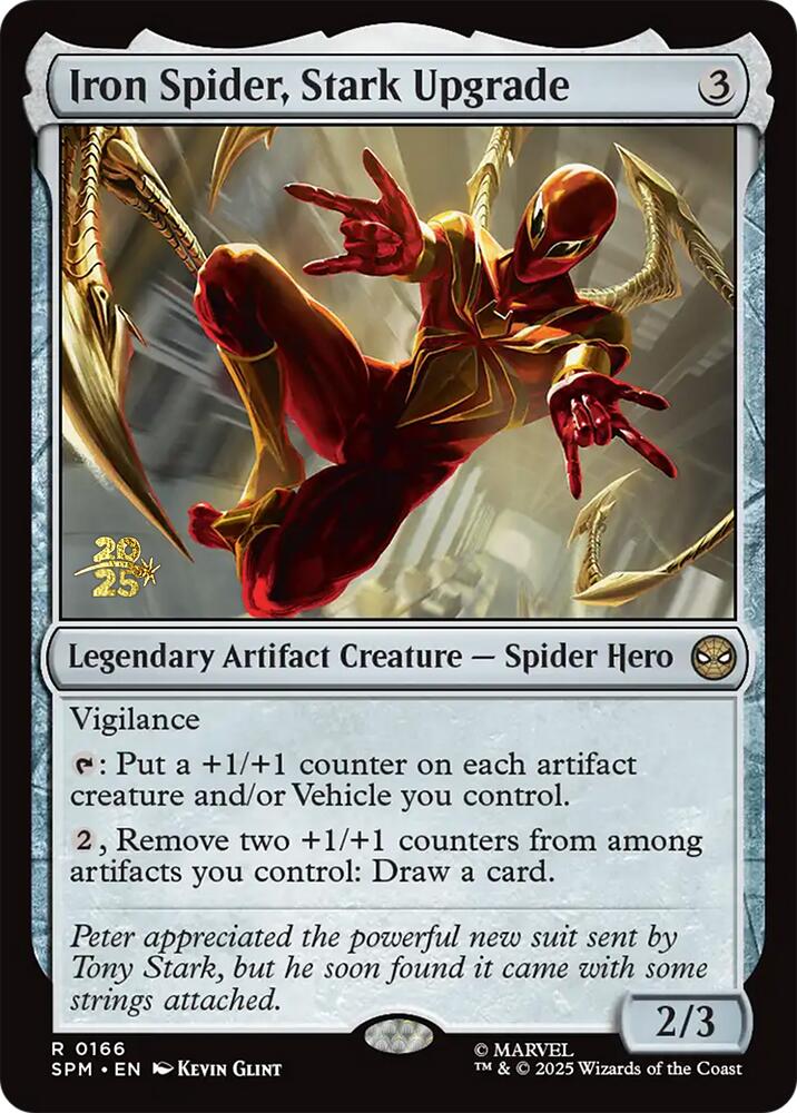 Iron Spider, Stark Upgrade [Marvel's Spider-Man Prerelease Promos] | Jack's On Queen