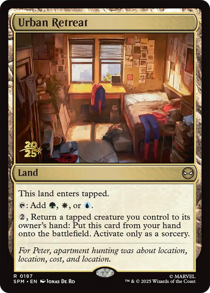 Urban Retreat [Marvel's Spider-Man Prerelease Promos] | Jack's On Queen