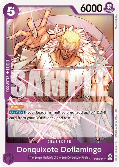 Donquixote Doflamingo (PRB02-011) [Premium Booster -The Best- Vol. 2] | Jack's On Queen