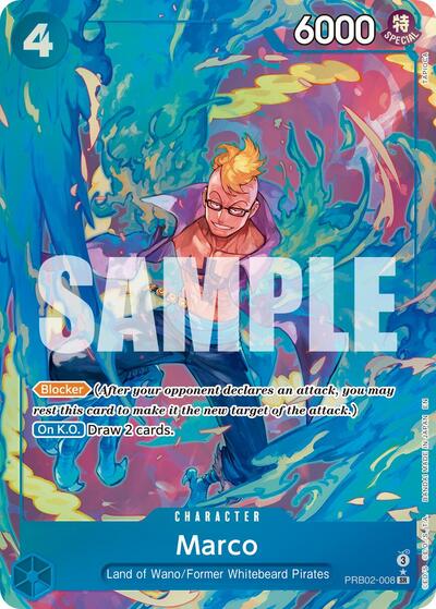 Marco (Alternate Art) (PRB02-008) [Premium Booster -The Best- Vol. 2] | Jack's On Queen
