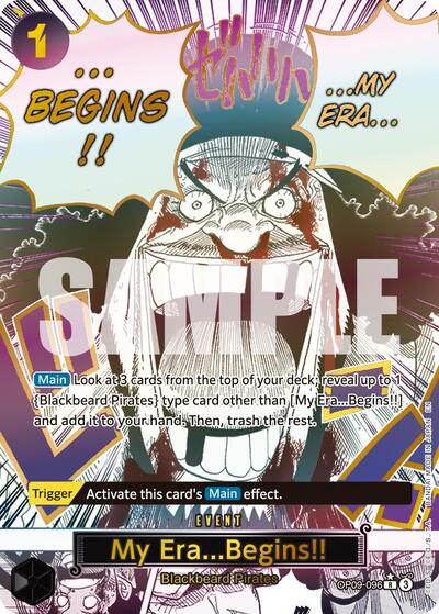 My Era...Begins!! (Alternate Art) (OP09-096) [Premium Booster -The Best- Vol. 2] | Jack's On Queen