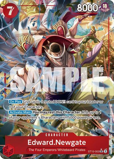 Edward.Newgate - ST15-002 (Alternate Art) (ST15-002) [Premium Booster -The Best- Vol. 2] | Jack's On Queen