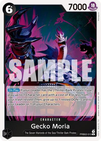 Gecko Moria (PRB02-013) [Premium Booster -The Best- Vol. 2] | Jack's On Queen