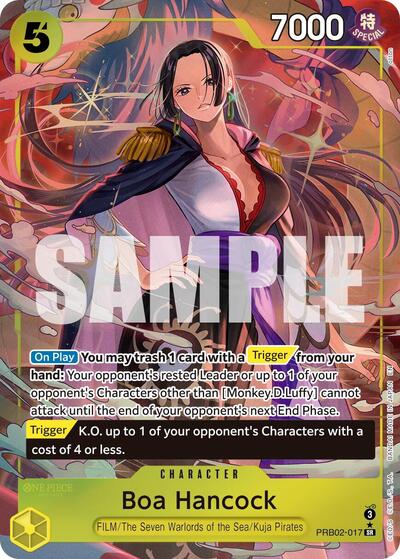 Boa Hancock (Alternate Art) (PRB02-017) [Premium Booster -The Best- Vol. 2] | Jack's On Queen