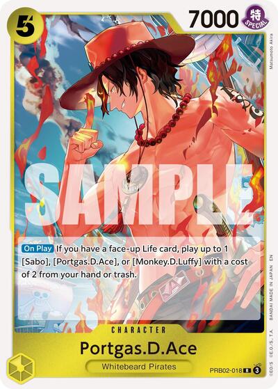 Portgas.D.Ace - PRB02-018 (PRB02-018) [Premium Booster -The Best- Vol. 2] | Jack's On Queen