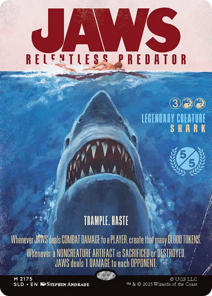 Jaws, Relentless Predator [Secret Lair Drop Series] | Jack's On Queen
