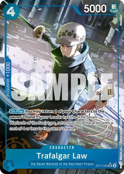 Trafalgar Law - ST17-002 (Alternate Art) (ST17-002) [Premium Booster -The Best- Vol. 2] | Jack's On Queen