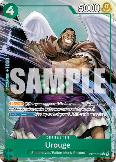 Urouge (Alternate Art) (OP07-021) [Premium Booster -The Best- Vol. 2] | Jack's On Queen