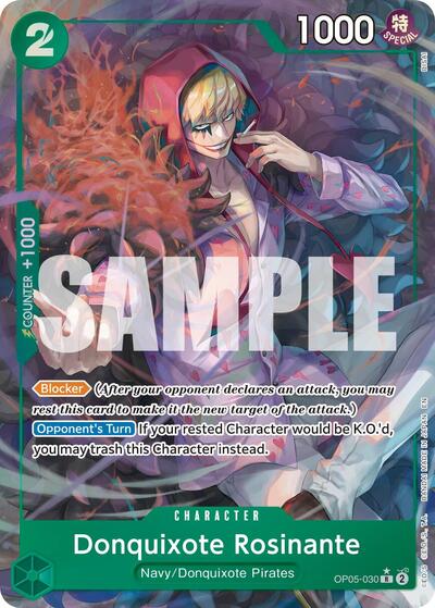Donquixote Rosinante (Alternate Art) (OP05-030) [Premium Booster -The Best- Vol. 2] | Jack's On Queen