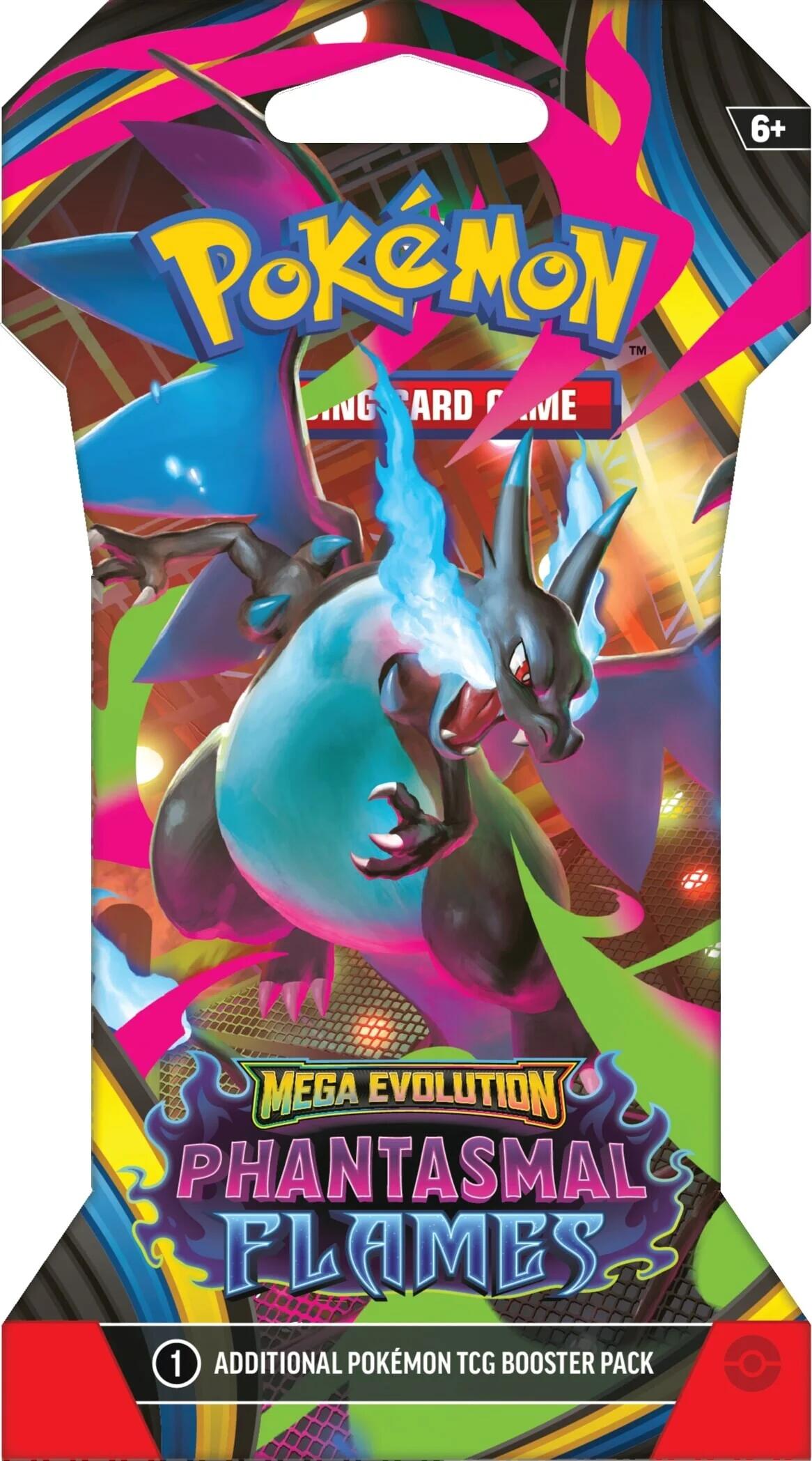 Mega Evolution: Phantasmal Flames - Sleeved Booster Pack | Jack's On Queen