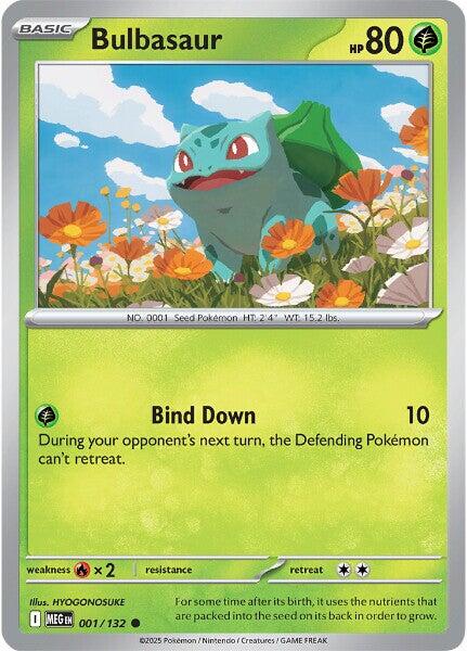 Bulbasaur (001/132) [Mega Evolution: Base Set] | Jack's On Queen