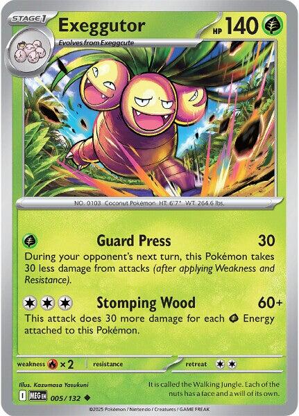 Exeggutor (005/132) [Mega Evolution: Base Set] | Jack's On Queen