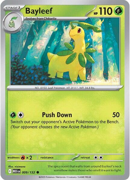 Bayleef (009/132) [Mega Evolution: Base Set] | Jack's On Queen