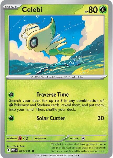 Celebi (012/132) [Mega Evolution: Base Set] | Jack's On Queen