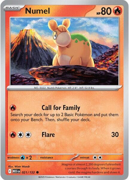 Numel (021/132) [Mega Evolution: Base Set] | Jack's On Queen