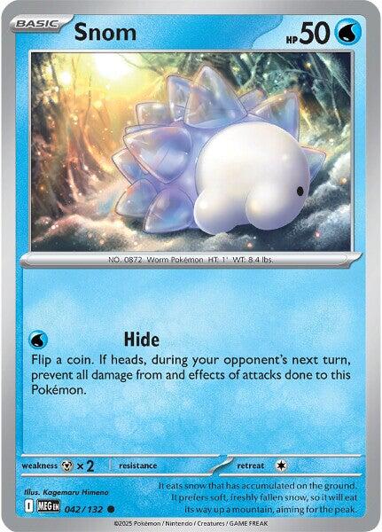 Snom (042/132) [Mega Evolution: Base Set] | Jack's On Queen