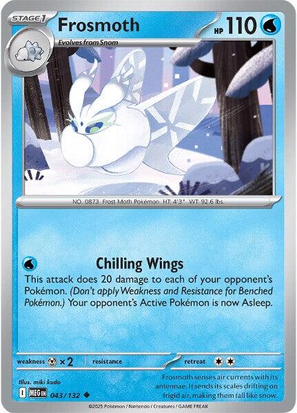 Frosmoth (043/132) [Mega Evolution: Base Set] | Jack's On Queen