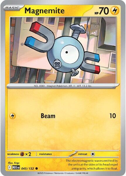Magnemite (045/132) [Mega Evolution: Base Set] | Jack's On Queen
