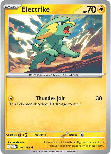 Electrike (049/132) [Mega Evolution: Base Set] | Jack's On Queen