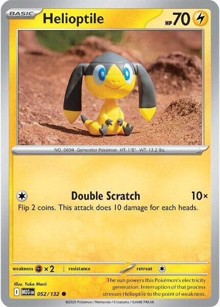 Helioptile (052/132) [Mega Evolution: Base Set] | Jack's On Queen