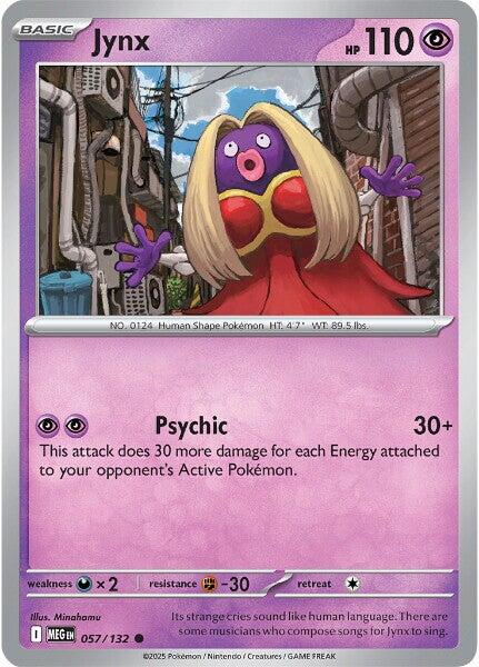Jynx (057/132) [Mega Evolution: Base Set] | Jack's On Queen