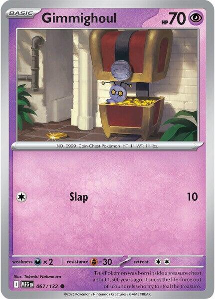 Gimmighoul (067/132) [Mega Evolution: Base Set] | Jack's On Queen