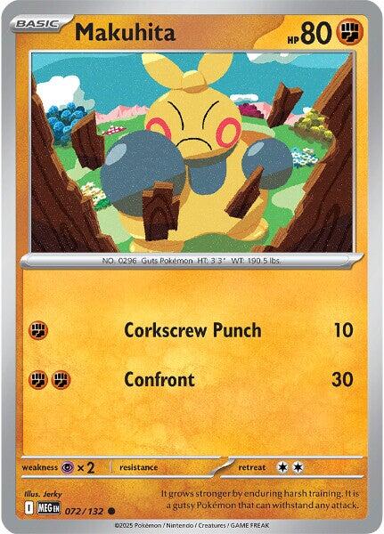Makuhita (072/132) [Mega Evolution: Base Set] | Jack's On Queen