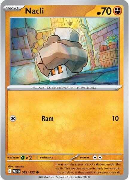 Nacli (082/132) [Mega Evolution: Base Set] | Jack's On Queen