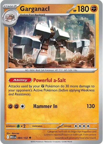Garganacl (084/132) [Mega Evolution: Base Set] | Jack's On Queen