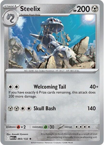 Steelix (093/132) [Mega Evolution: Base Set] | Jack's On Queen