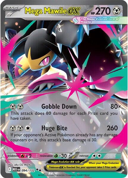 Mega Mawile ex (094/132) [Mega Evolution: Base Set] | Jack's On Queen