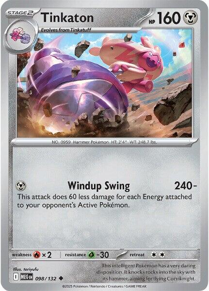 Tinkaton (098/132) [Mega Evolution: Base Set] | Jack's On Queen